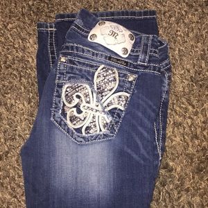 Signature boot miss me jeans